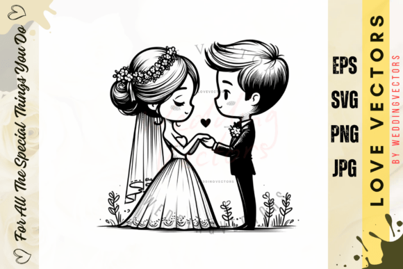 Capturing Romance: The C3955 Vector Collection