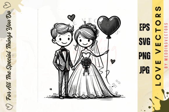 Designing for Devotion: The Wedding Couple and Love Vectors - C3930