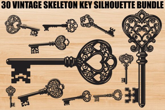 Unlocking the Past: The Timeless Appeal of Vintage Skeleton Key Designs