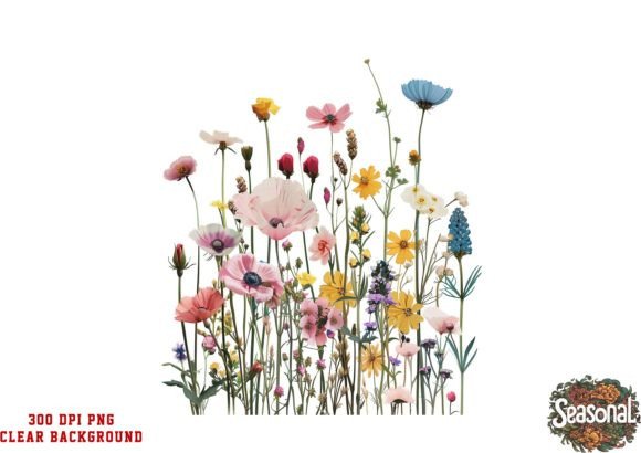 Watercolor Floral Wedding PNG: Spring's Perfect Design Element